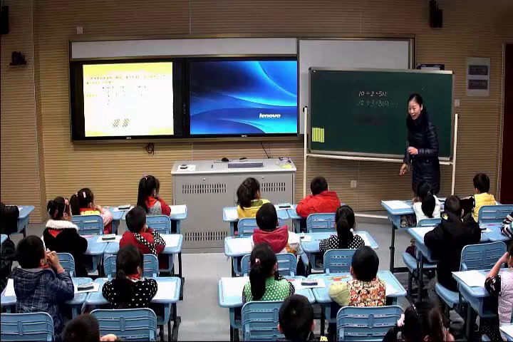 苏教版数学二下《1、有余数的除法（1）》江苏吴老师-市一等奖