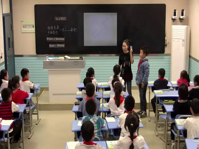 苏教版数学三下《六长方形和正方形的面积（通用）》安徽孙老师-市一等奖