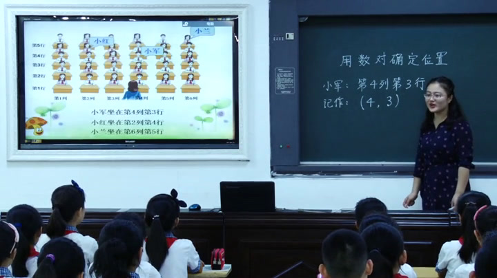 苏教版数学四下《1、用数对表示具体事物》河南孙老师-全国一等奖