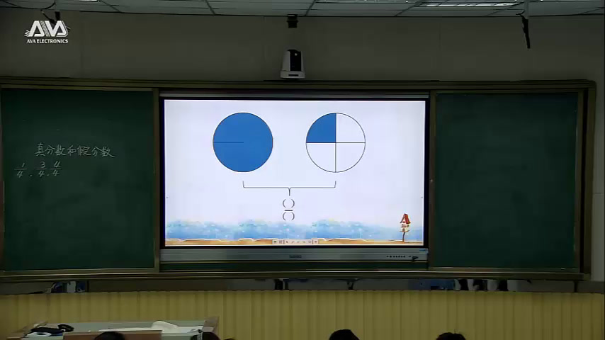 苏教版数学五下《5.真分数和假分数》安徽蔡老师-市一等奖