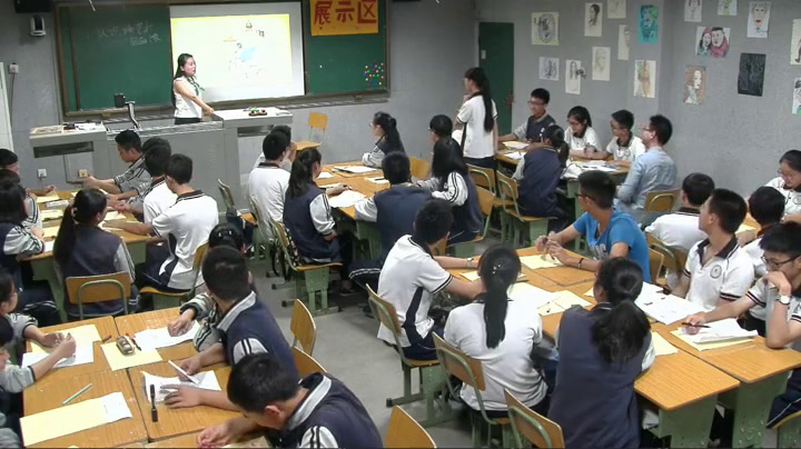 人教版高中美术《第一课认识绘画艺术》四川杨老师-全国一等奖