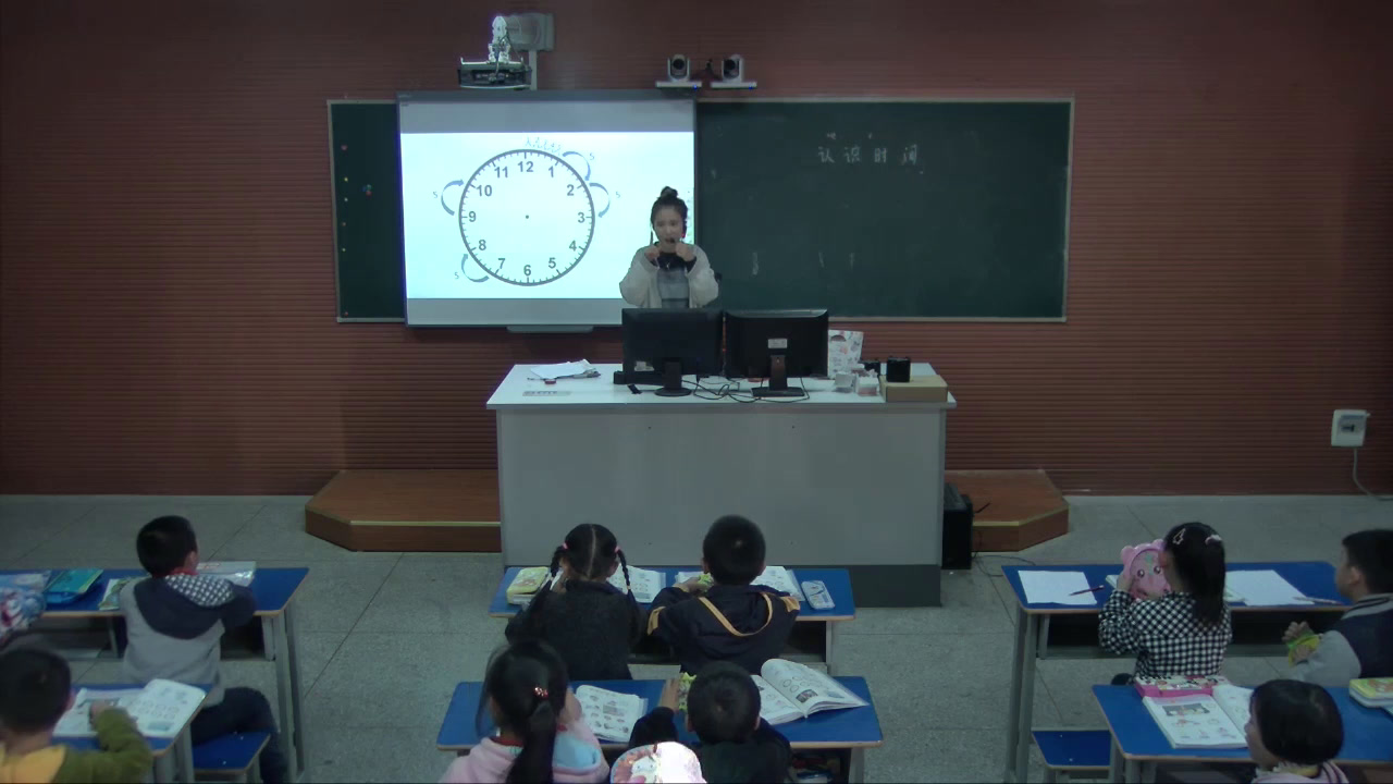 冀教版数学二下《认、读几时几分》安徽房老师-市一等奖