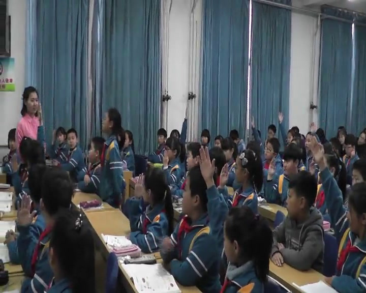 冀教版数学四下《平均分一组物品》河北孟老师-全国一等奖