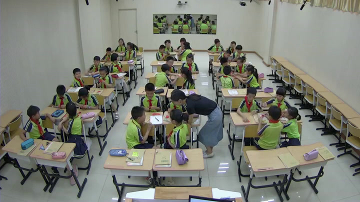 冀教版数学四下《分数与除法的关系》河北解老师-市一等奖
