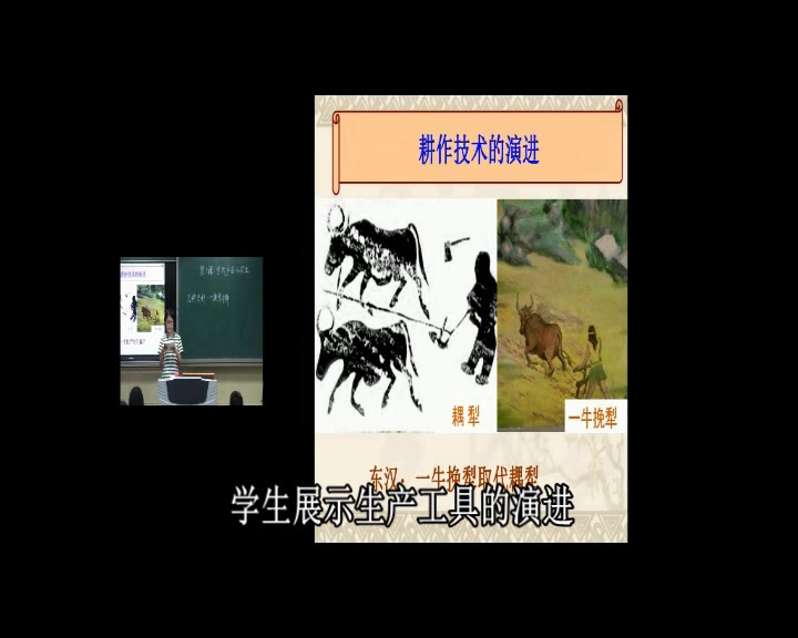 人民版历史必修二《一古代中国的农业经济》福建苏老师-省一等奖