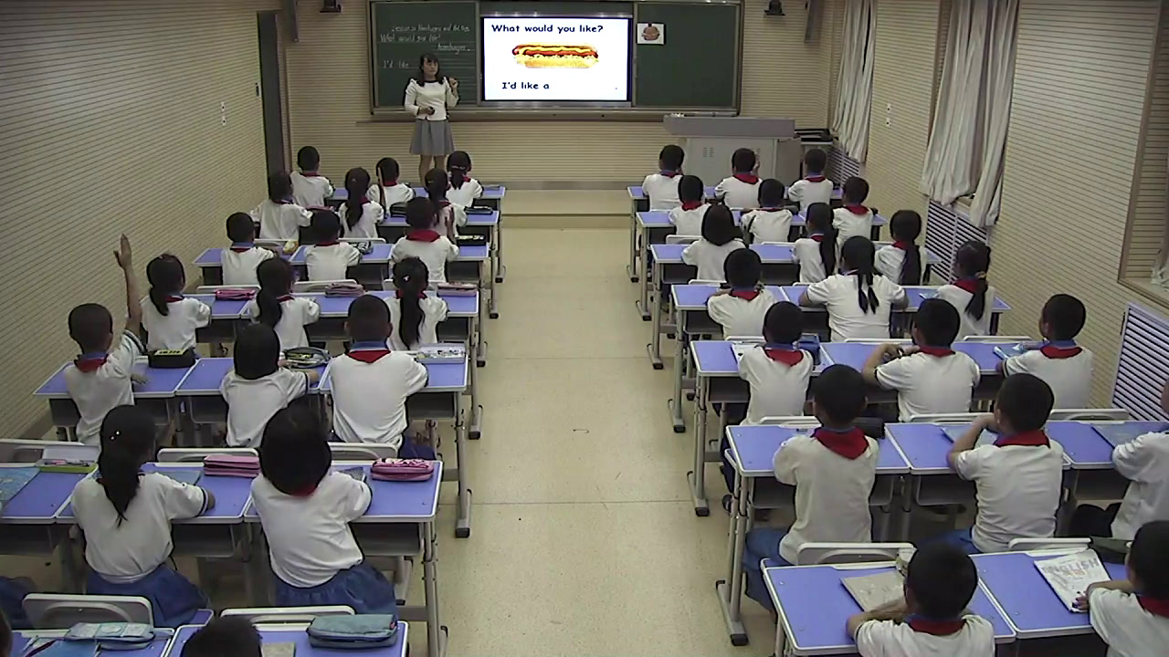 冀教版英语三下《Lesson20HamburgersandHotDogs》甘肃黄老师-市一等奖