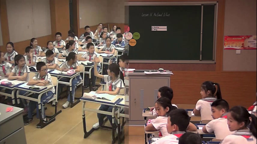 冀教版英语五下《Lesson16AnEmailIsFast》河北李老师-全国一等奖