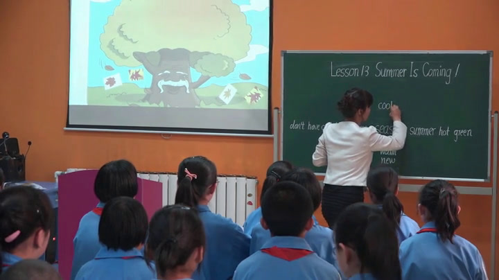冀教版英语六下《Lesson13SummerIsComing》甘肃石老师-市一等奖