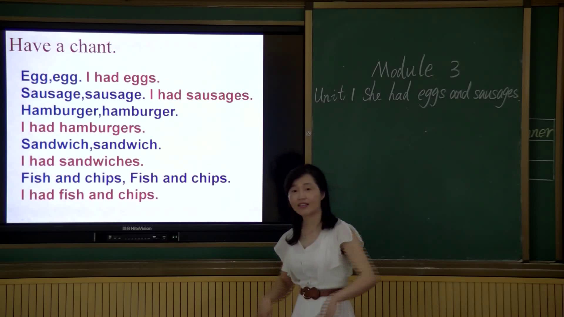 外研版英语五下《Unit1Shehadeggsandsausages.》江西臧老师-省一等奖