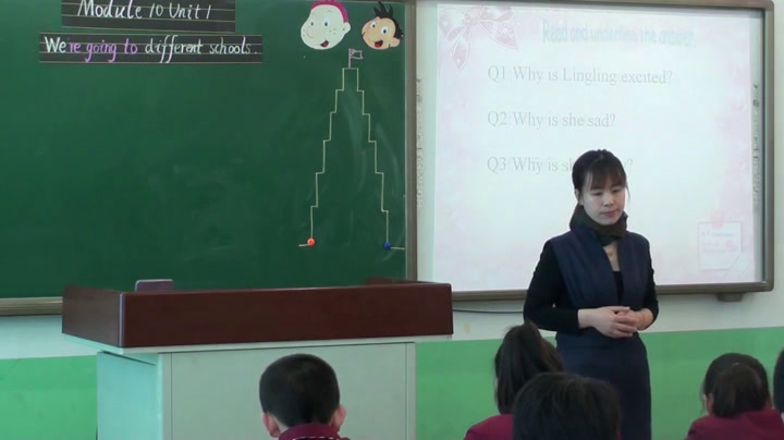 外研版英语六下《Unit1We'regoingtodifferentschools.》辽宁于老师-市一等奖