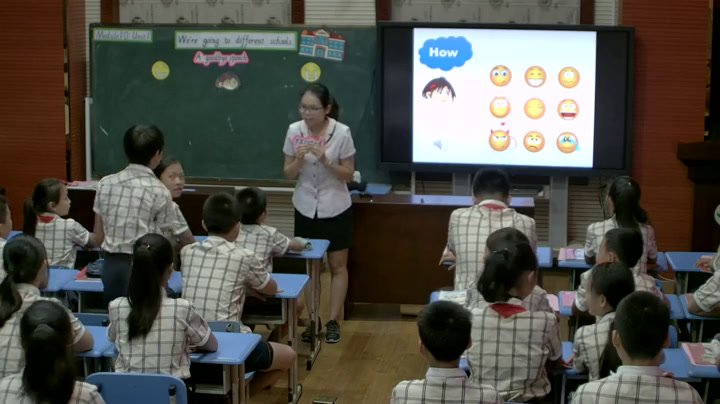 外研版英语六下《Unit1We'regoingtodifferentschools.》广西陈老师-全国一等奖