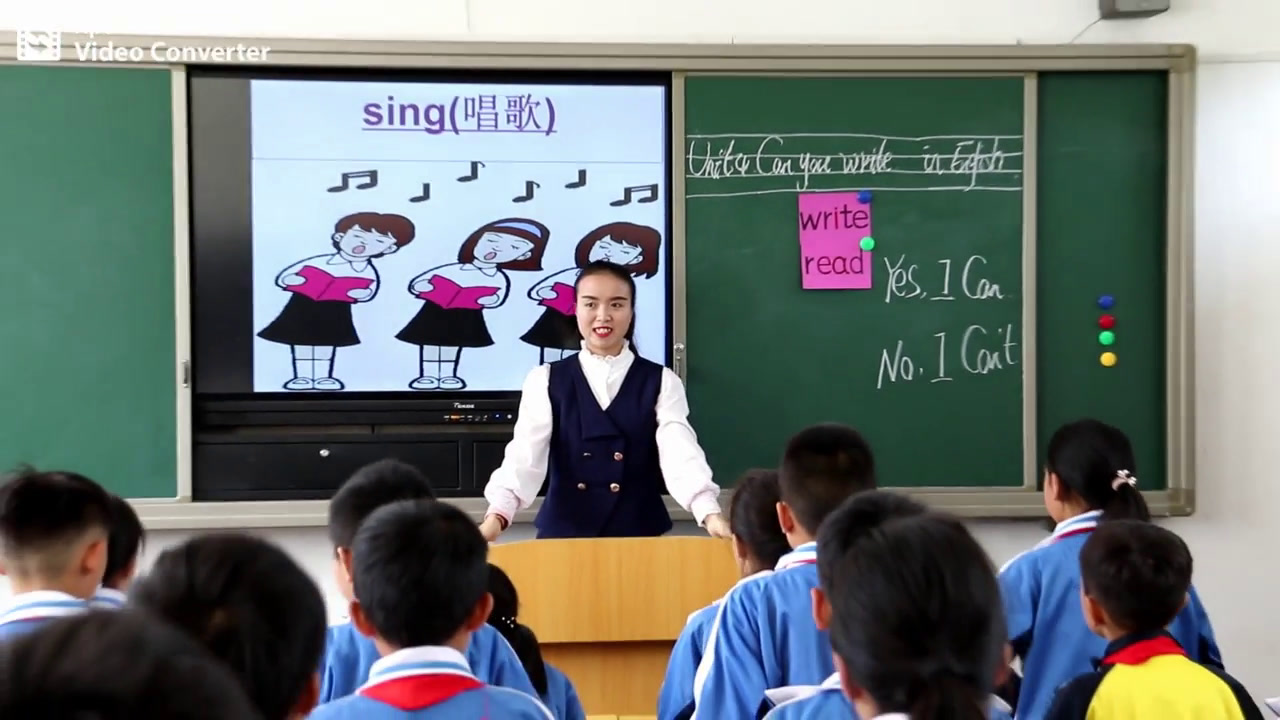 湘少版英语四下《Unit4CanyouwriteinEnglish》贵州文老师-市一等奖