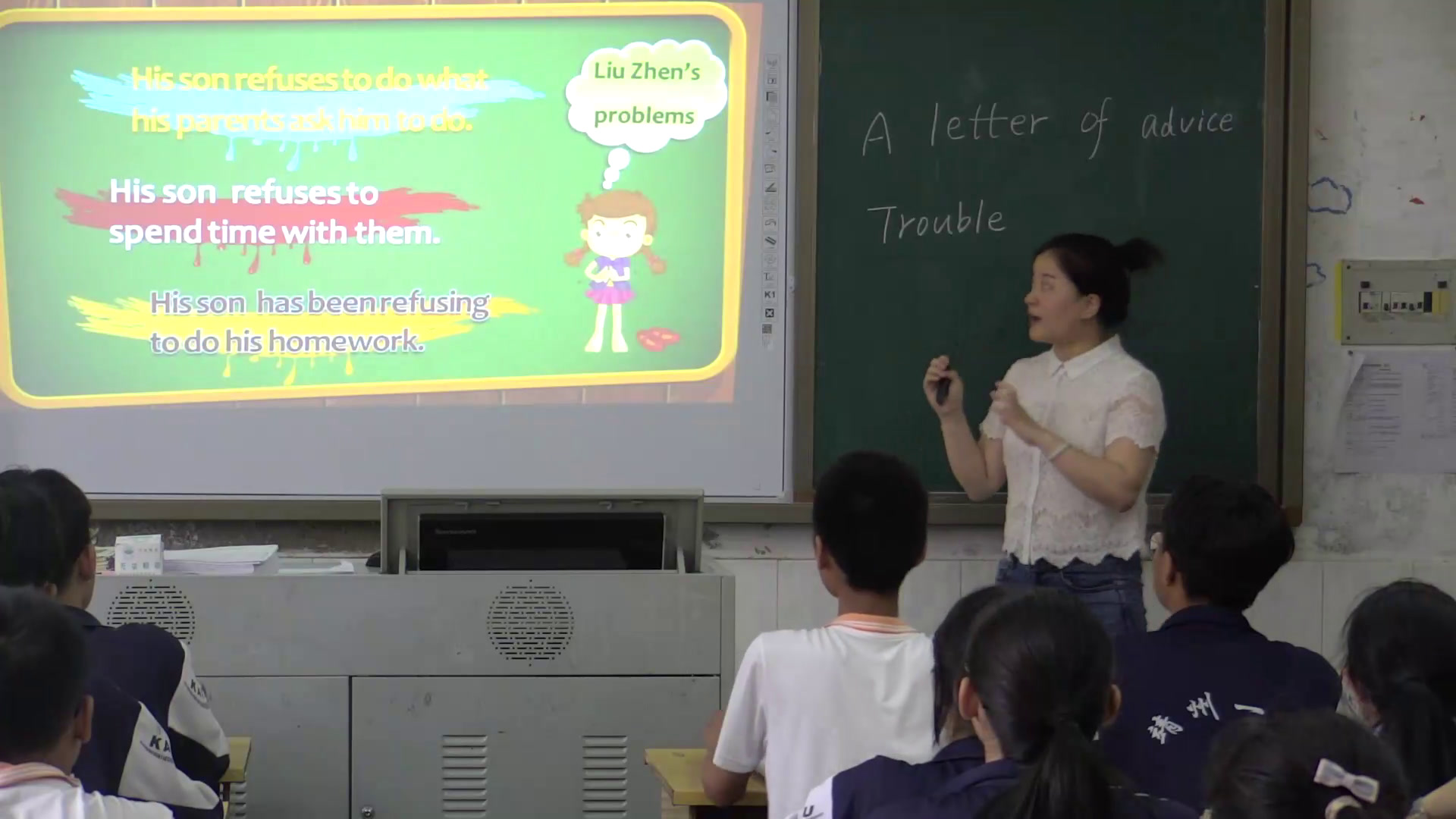 译林版英语模块一《Task(2)：Writing a letter of advice：Skills building 3》湖南屈老师-市一等奖