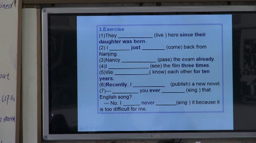译林版英语模块二《Grammar and usage(1)：Present perfect tense》江苏许老师-省一等奖