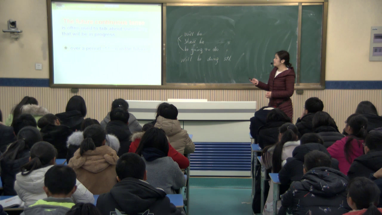 译林版英语模块二《Grammar and usage(1)：Future continuous tense》安徽沈老师-市一等奖