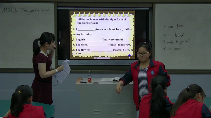 译林版英语模块四《Grammar and usage(1)：The passive voice》湖南老师-省一等奖