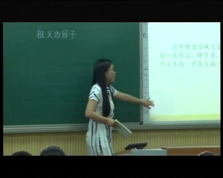 部编版语文五下《 祖父的园子》河北王老师-全国一等奖