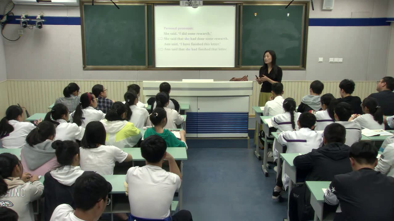 译林版英语模块四《Grammar and usage(1)：Direct speech and reported speech》安徽倪老师-市一等奖