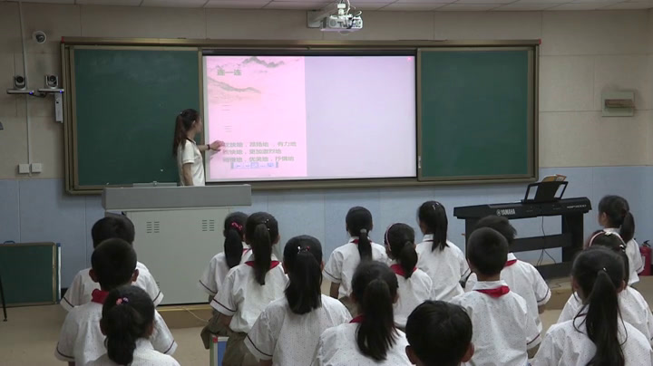 人教版音乐五下《花木兰》宁夏马老师-全国一等奖