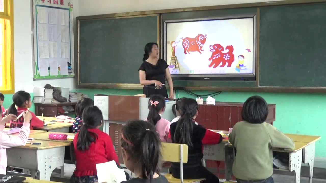 湘美版美术二下《21.猴子上树》福建张老师-市一等奖