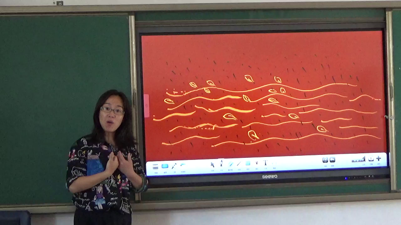 湘美版美术二下《18.听听画画》内蒙王老师-市一等奖