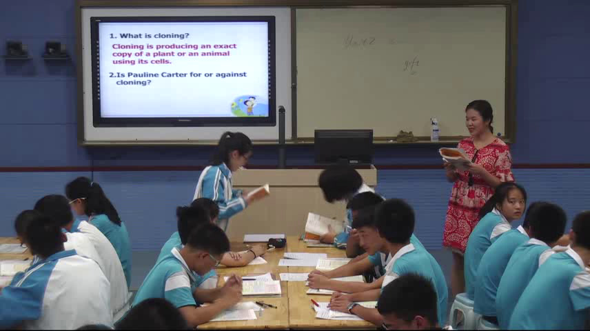 译林版英语模块五《Reading(1)：The perfectcopy》江苏于老师-市一等奖