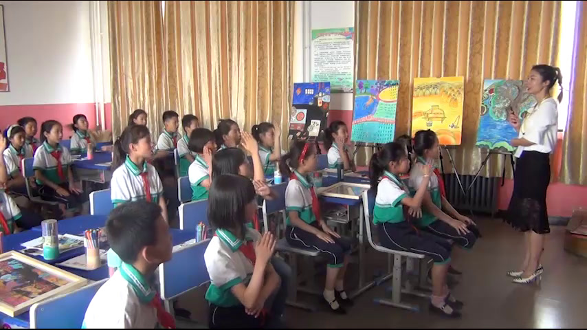 湘美版美术三下《13.农家乐》宁夏汪老师-市一等奖