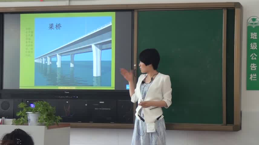 人教版美术三下《第16课家乡的桥和塔》安徽夏老师-市一等奖