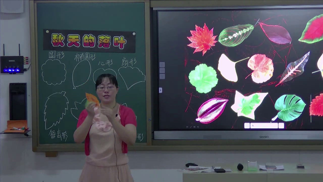 岭南版美术三下《15.秋天的落叶》广东邹老师-省一等奖