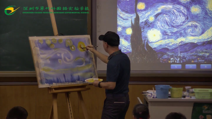岭南版美术四下《10.模仿画家画一画》广东李老师-县级优课