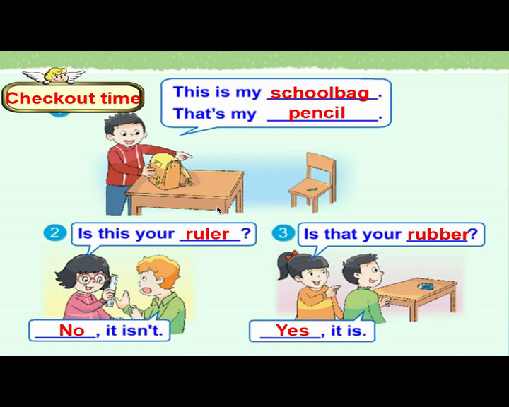 译林版英语三下《Unit 3 Is this your pencil-Sound time, Rhyme time, Checkout time & Ticking time》江苏老师-市一等奖