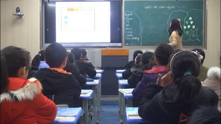 译林版英语四下《Unit 1 Our school subjects-Sound time, Rhyme time, Checkout time & Ticking time》江苏老师-市一等奖