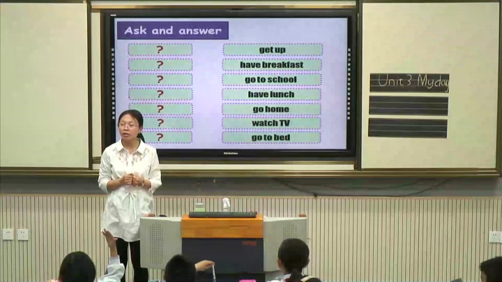 译林版英语四下《Unit 3 My day-Sound time, Song time, Checkout time & Ticking time》江苏徐老师-市一等奖