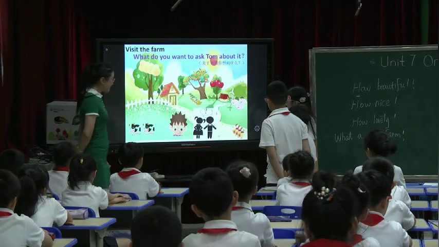 译林版英语三下《Unit 7 On the farm-Sound time, Song time, Checkout time & Ticking time》江苏老师-市一等奖