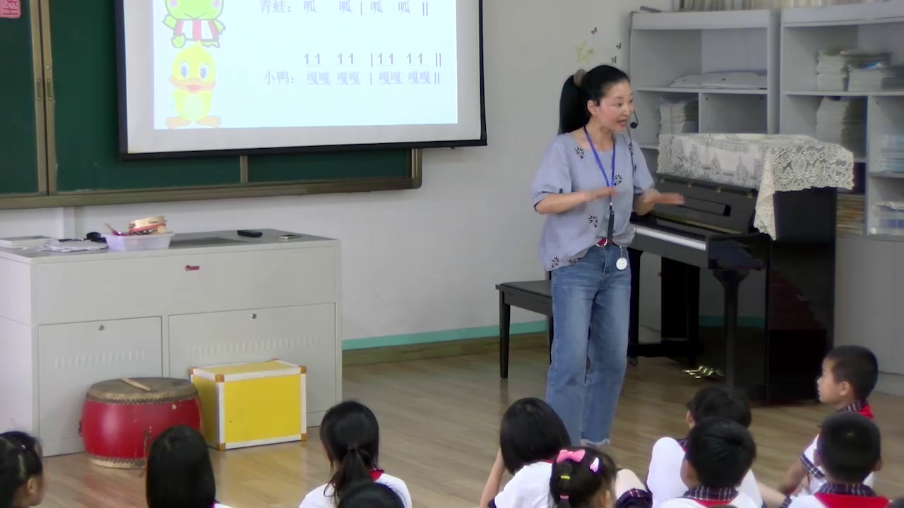 湘文艺版音乐一下《（音乐游戏）变变拍拍》福建郑老师-省一等奖