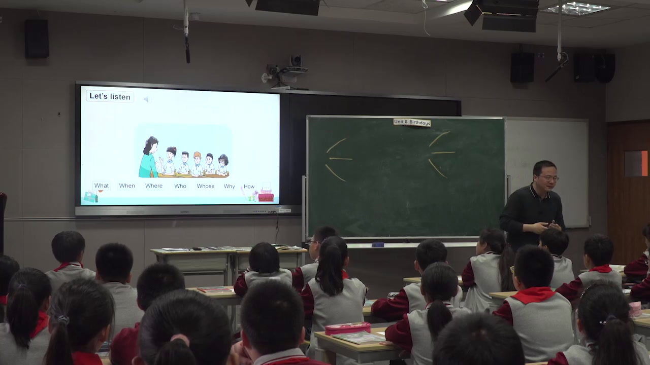 译林版英语五下《Unit 8 Birthdays-Story time》江苏老师-全国一等奖