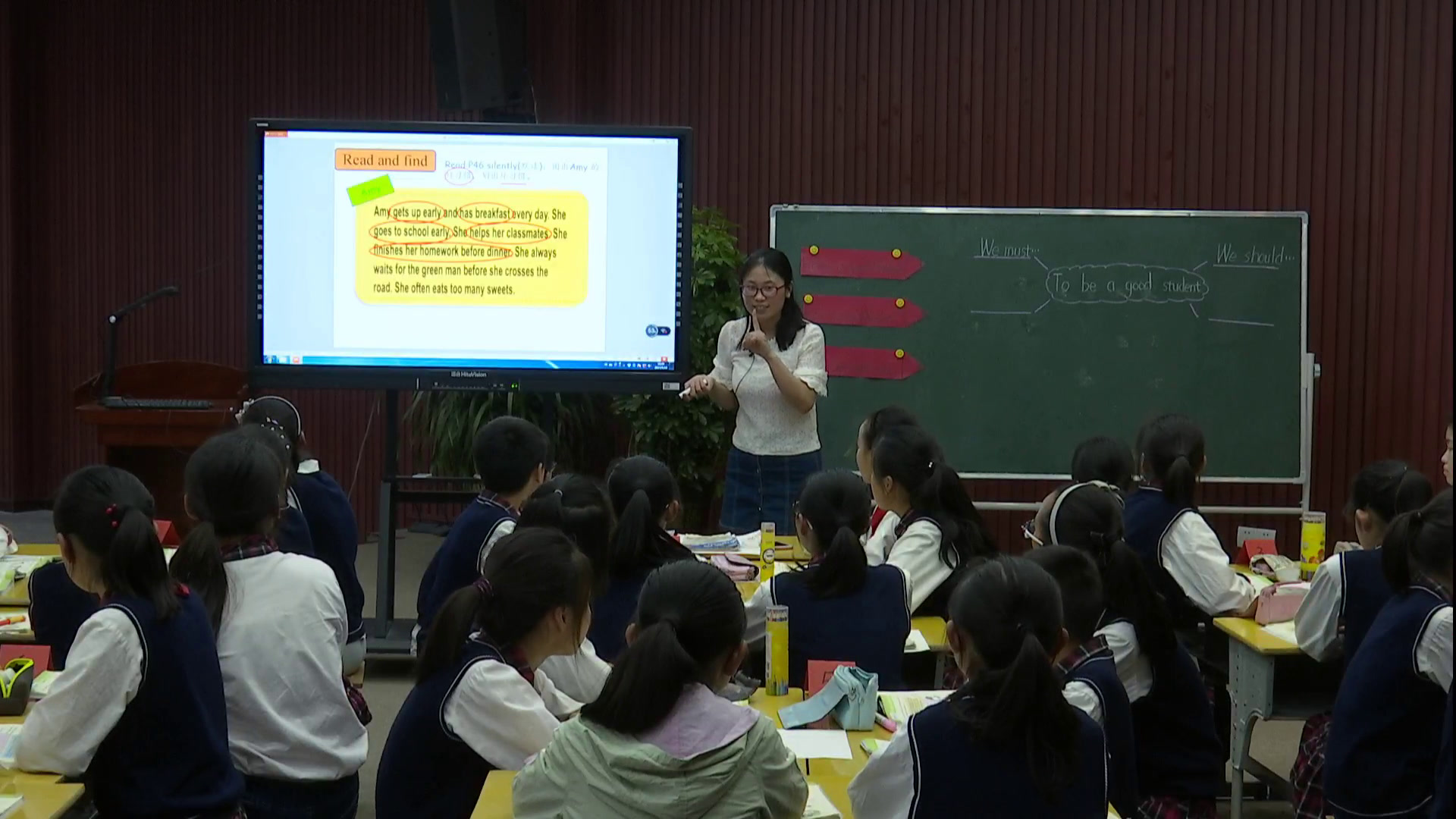 译林版英语六下《Project 1 Being a good student-Part A》江苏老师-市一等奖