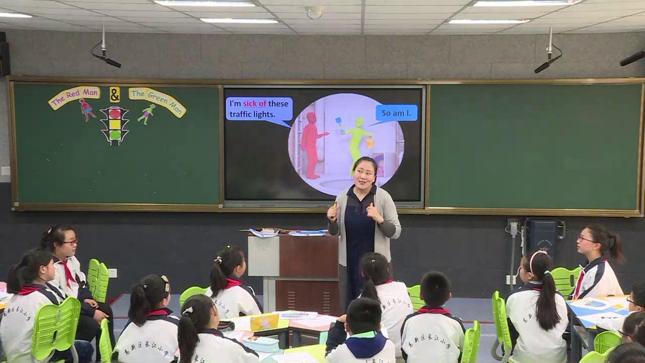 译林版英语六下《Unit 4 Road safety-Checkout time & Ticking time》江苏老师-市一等奖