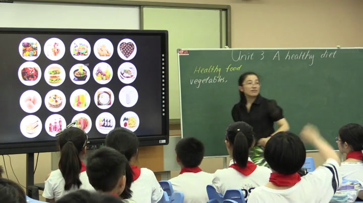 译林版英语六下《Unit 3 A healthy diet-Checkout time & Ticking time》江苏老师-市一等奖