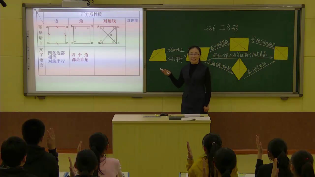 冀教版数学八下《22.6正方形》河北景老师-全国一等奖