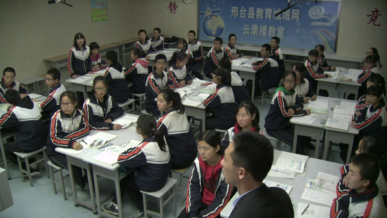 冀教版数学八下《一组对边平行且相等的四边形是平行四边形》河北关老师-全国一等奖