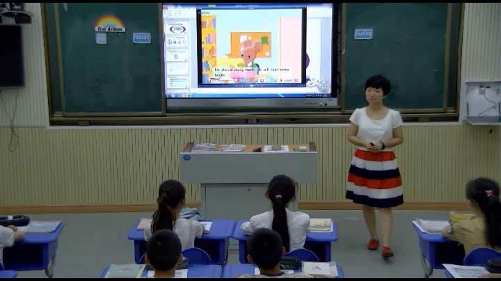 译林版英语六下《Unit 8 Our dreams-Sound time,Song time & Cartoon time》江苏赵老师-市一等奖