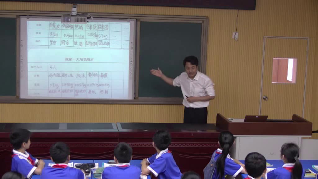 教科版科学六下《一天的垃圾》湖南文老师-省一等奖