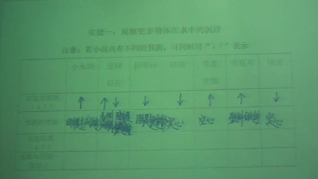 教科版科学五下《物体在水中是沉还是浮》重庆国老师-全国一等奖
