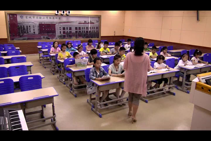 湘文艺版音乐四下《（演唱）清晨》安徽王老师-省一等奖