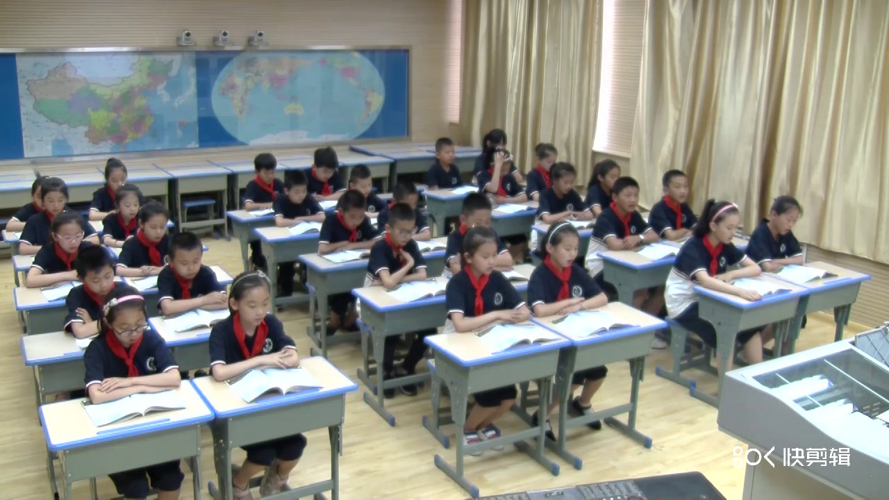 湘文艺版音乐五下《（演唱）七色光之歌》山西李老师-市一等奖