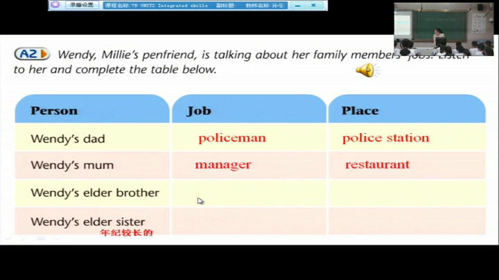 牛津译林版英语七下 Unit 2《Integrated skills》江苏孙老师-市一等奖