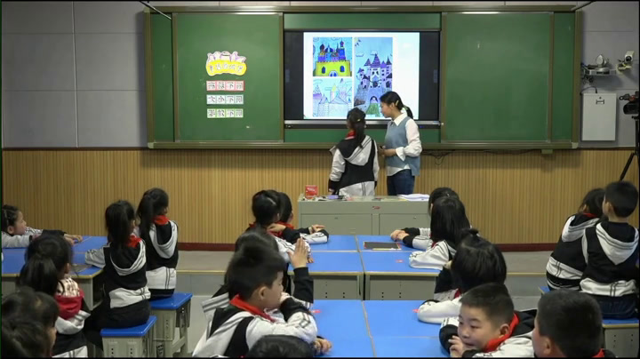 冀美版美术一下《3.童话中的城堡》湖北华老师-市一等奖