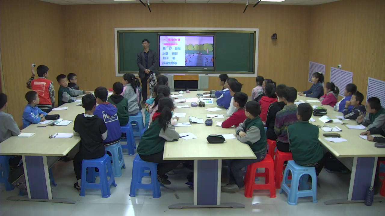 冀人2001版科学六下《10小池塘大世界》山西张老师-市一等奖
