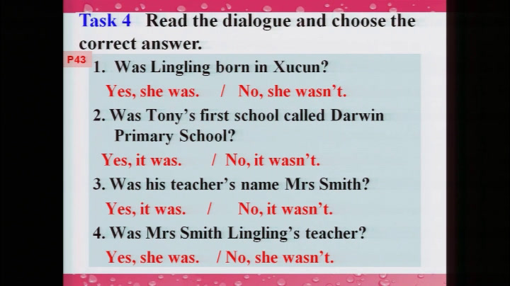 外研版英语七下《Unit 1 I was born in a small village.》内蒙郝老师-省一等奖